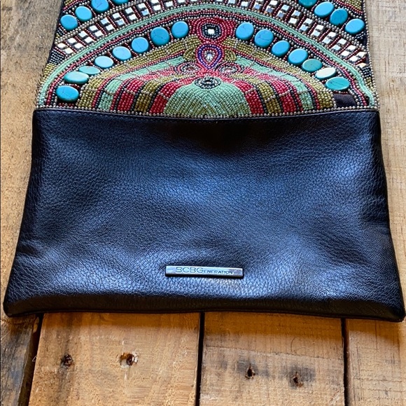 Gently Used BCBGeneration Fiesta Beaded Clutch - Picture 4 of 13